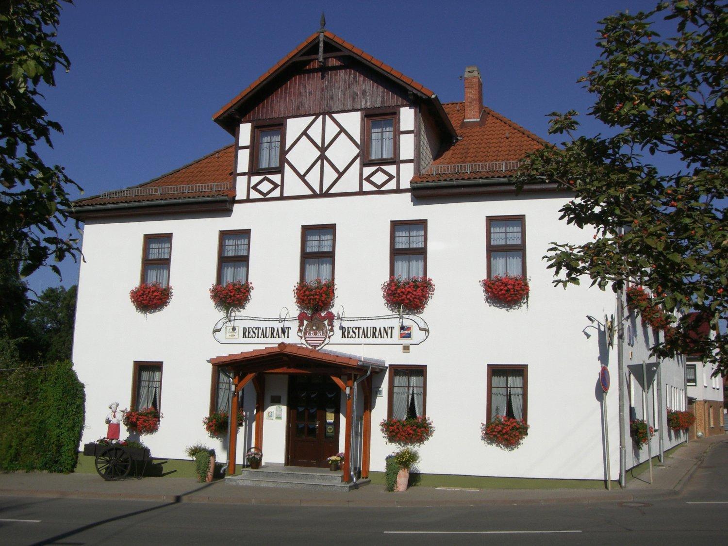 Landgasthof & Hotel Krone Eischleben Ichtershausen エクステリア 写真