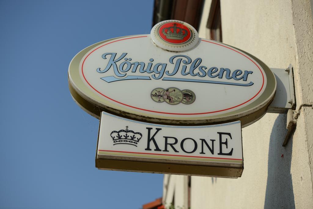 Landgasthof & Hotel Krone Eischleben Ichtershausen エクステリア 写真